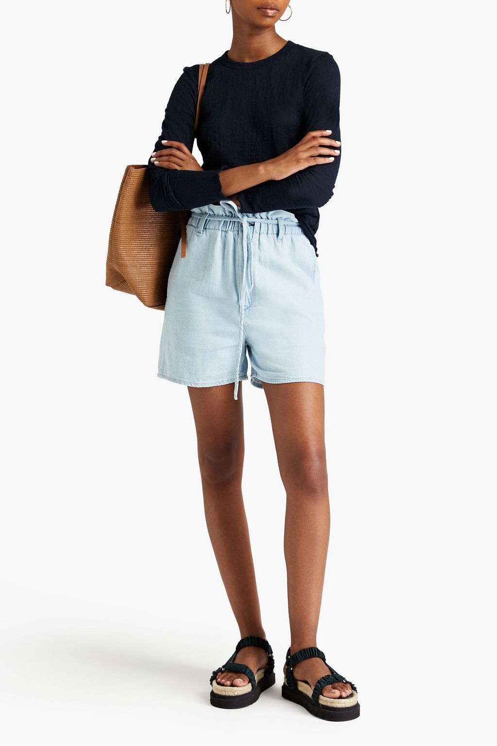 RAG & BONE شورت من الدنيم