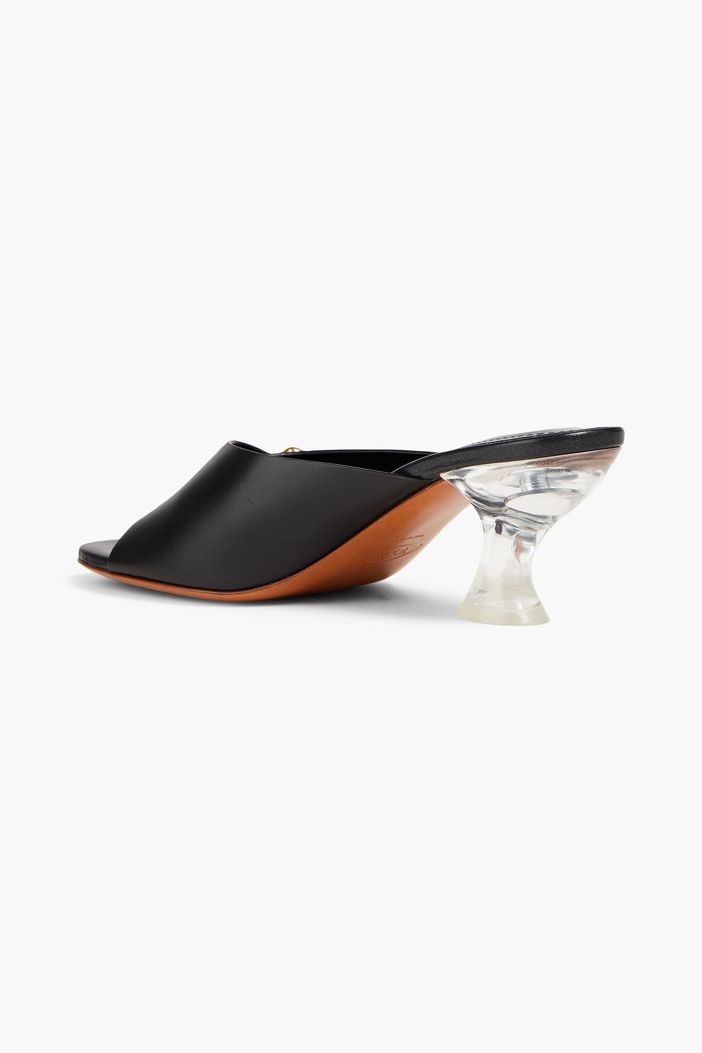 TOD'S Mules aus Leder mit Schnalle