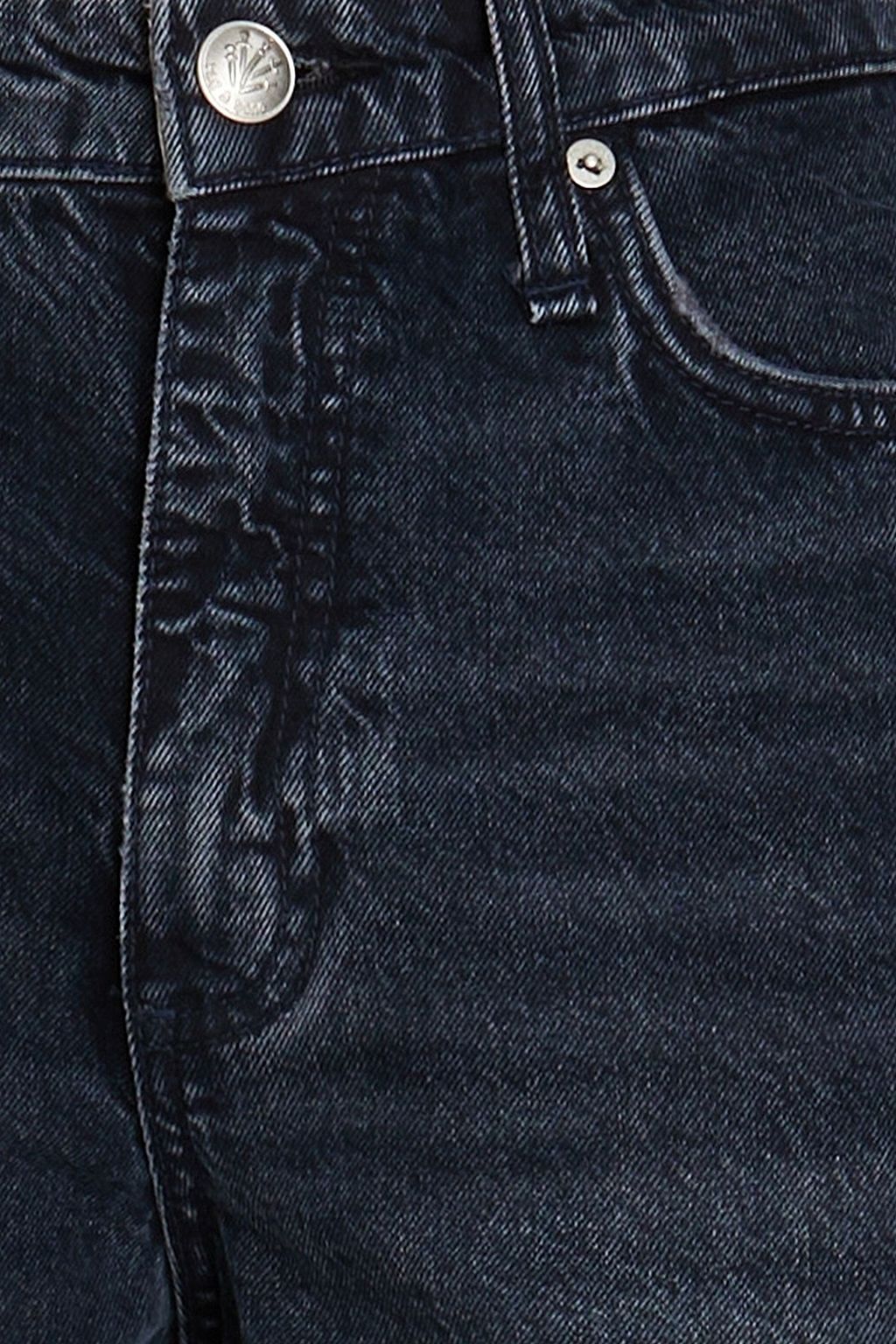 RAG & BONE بنطال قصير “آندي” بأرجل واسعة وخصر عالٍ بلون باهت