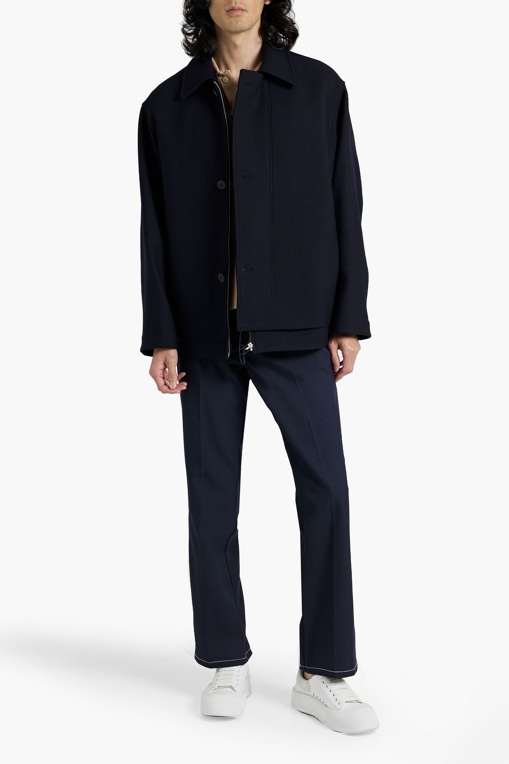 LE 17 SEPTEMBRE Wool-blend coat