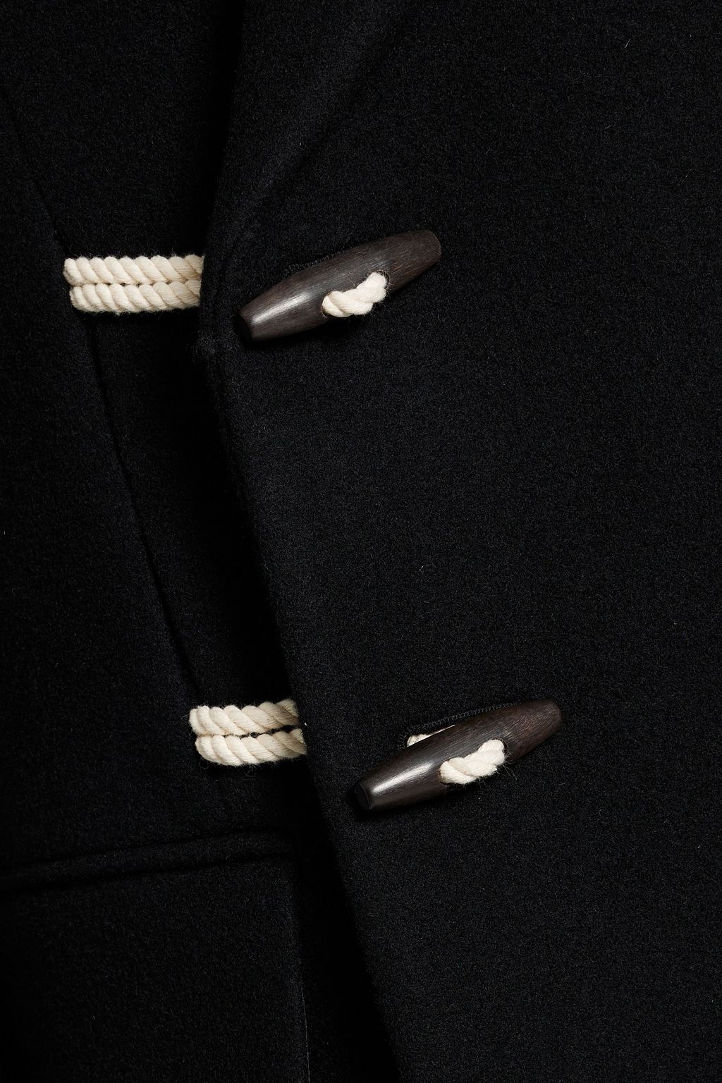 LE 17 SEPTEMBRE Wool-blend felt coat