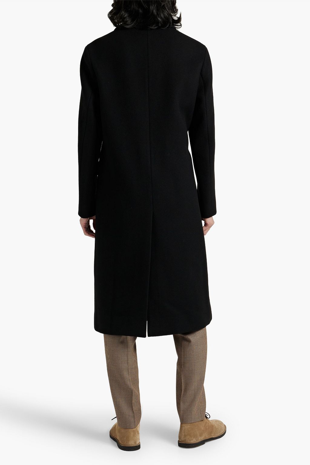 LE 17 SEPTEMBRE Wool-blend felt coat