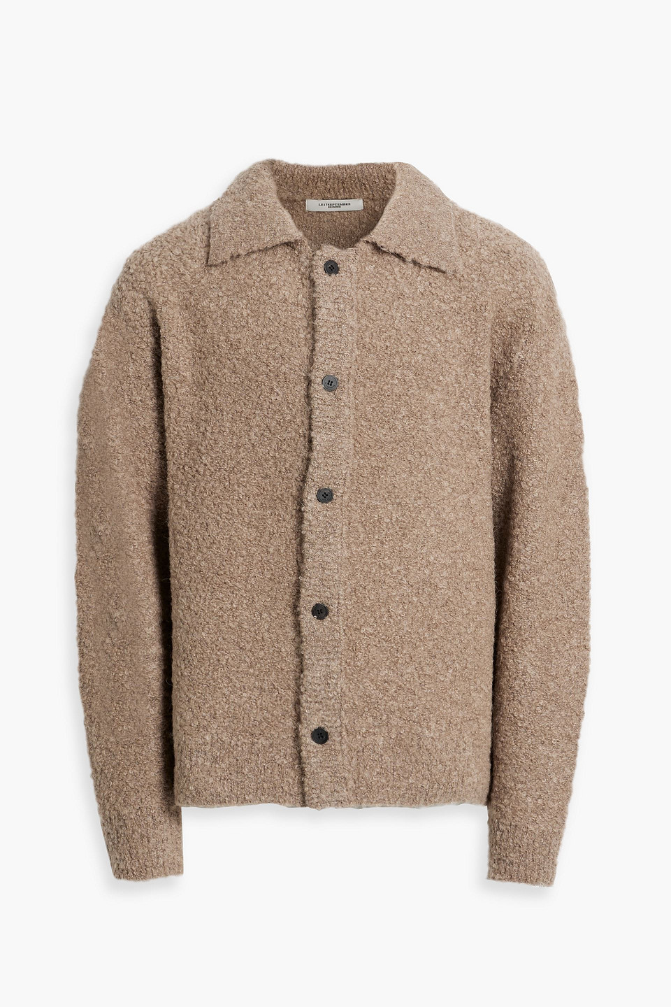 Le 17 Septembre Bouclé-knit cardigan