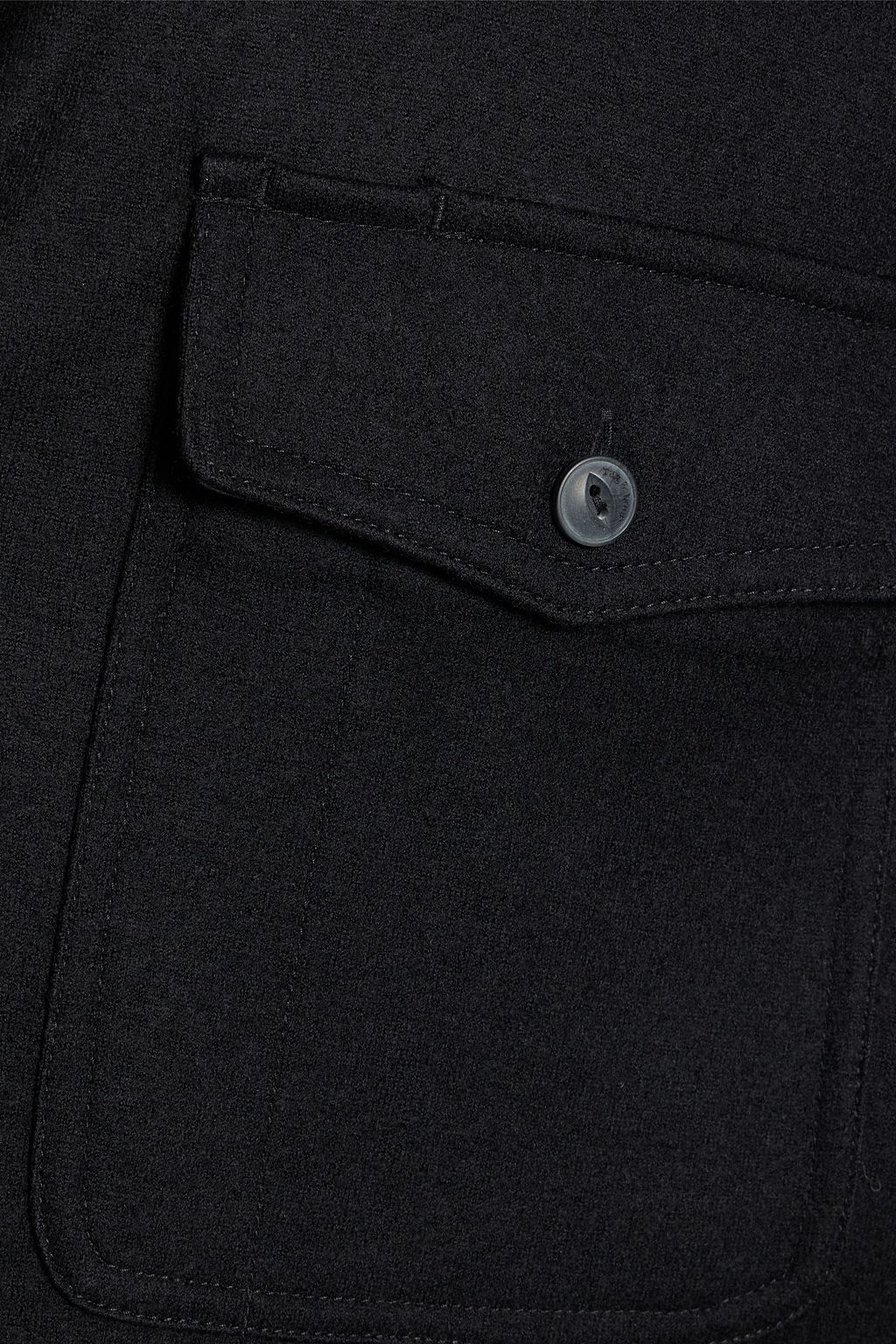 RAG & BONE قميص «جاك» من صوف جيرسي ممشّط