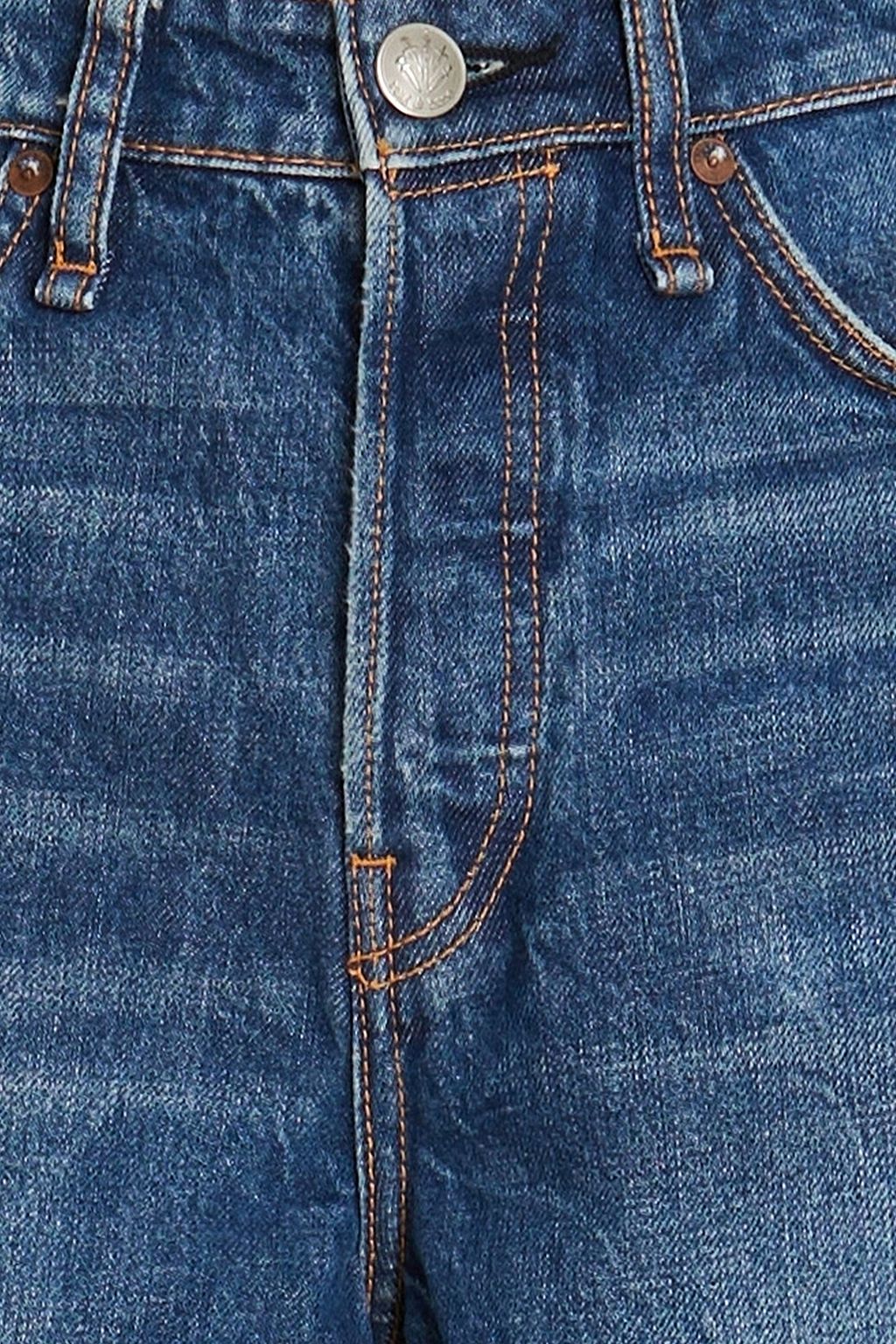 RAG & BONE クロップド ハイライズ ワイドレッグジーンズ