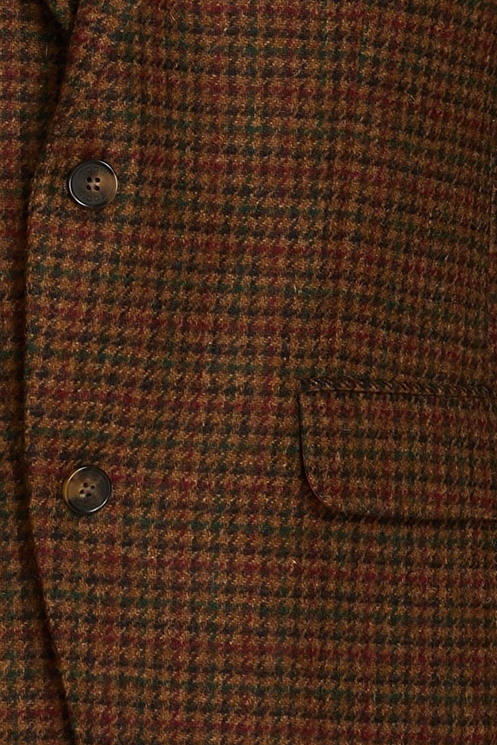 TOD'S Herringbone wool-tweed blazer