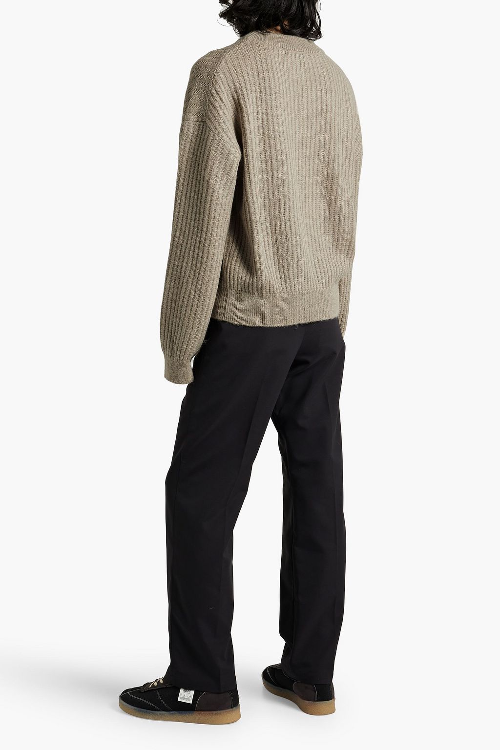 LE 17 SEPTEMBRE Ribbed wool sweater