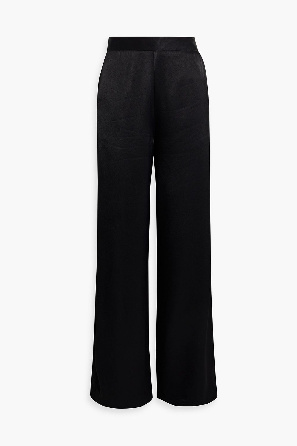 IRIS & INK Lyra satin-crepe wide-leg pants