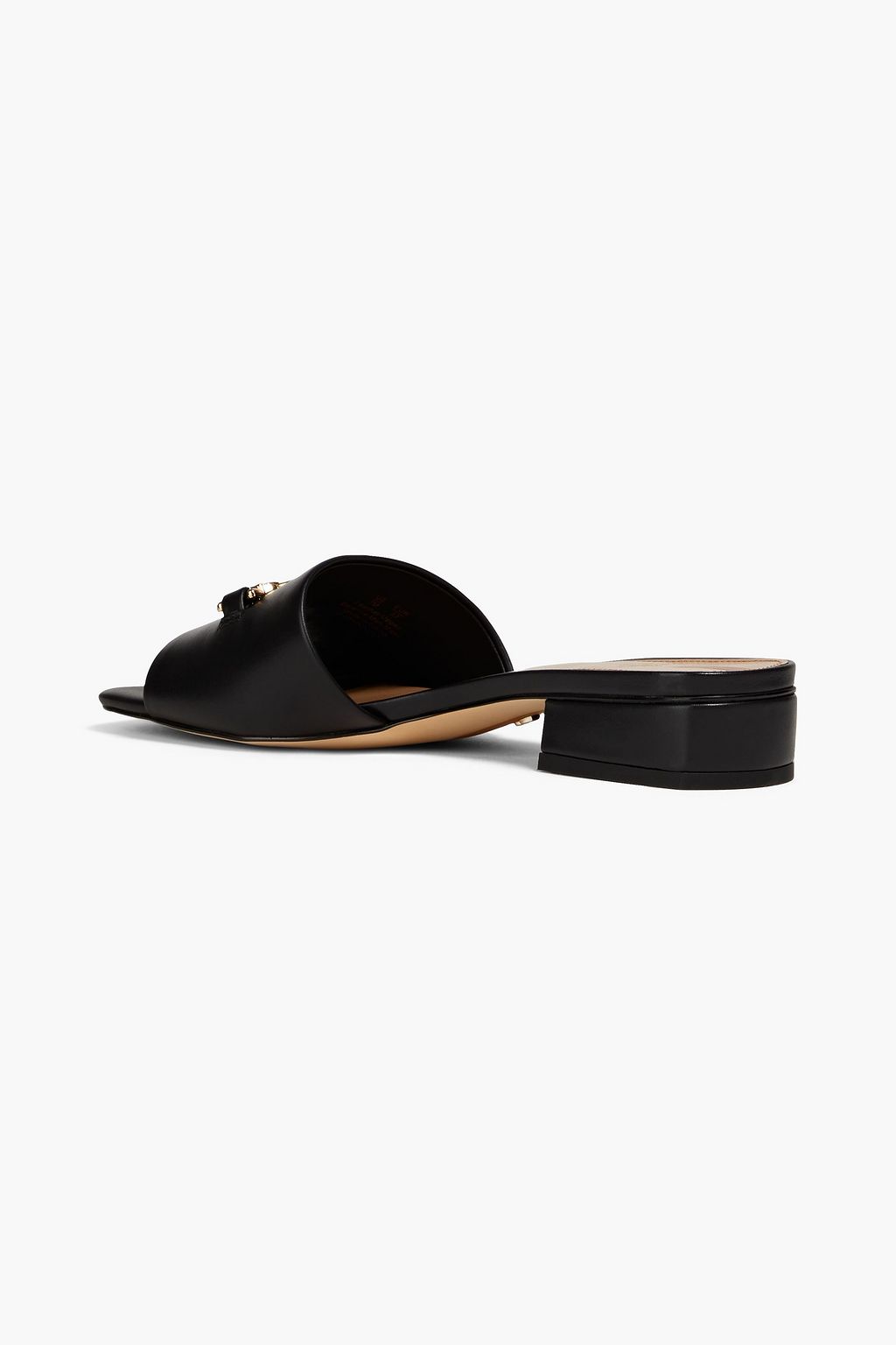 SAM EDELMAN Embellished leather mules