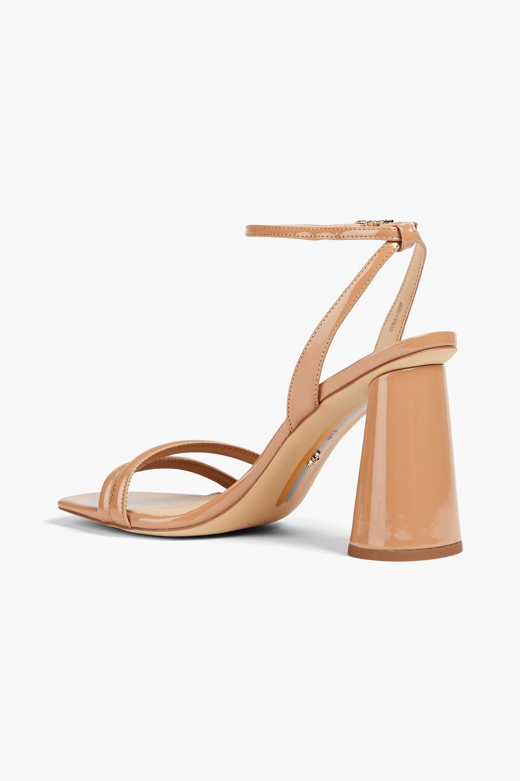 SAM EDELMAN Kia faux patent-leather sandals