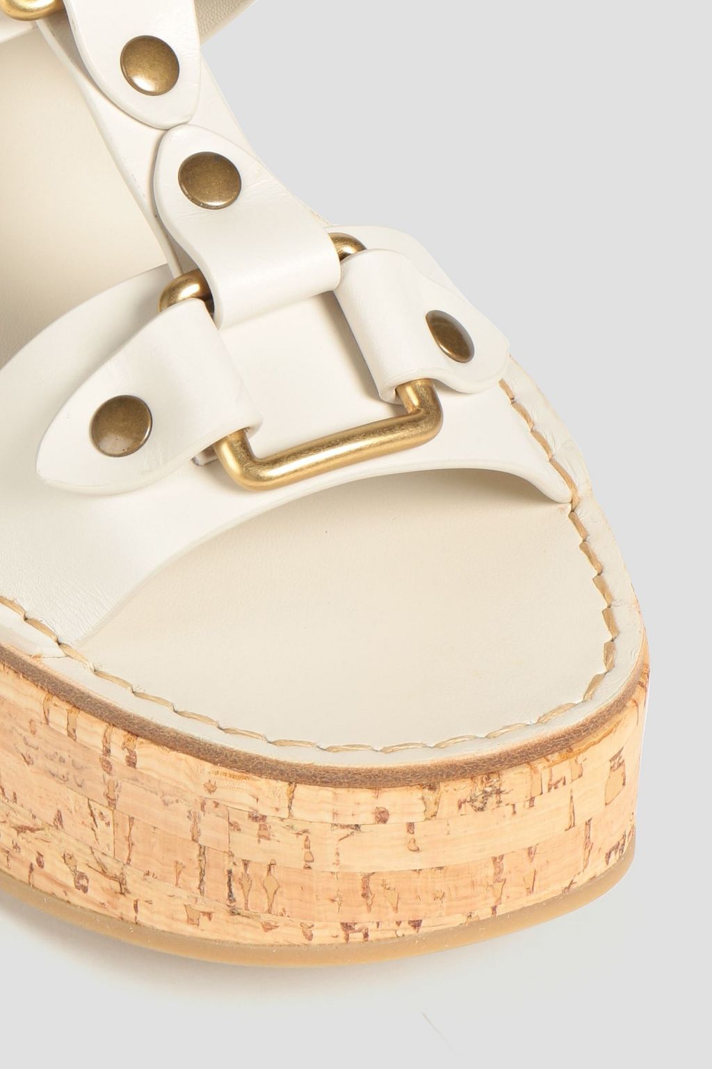TOD'S صندل بنعل سميك من الجلد