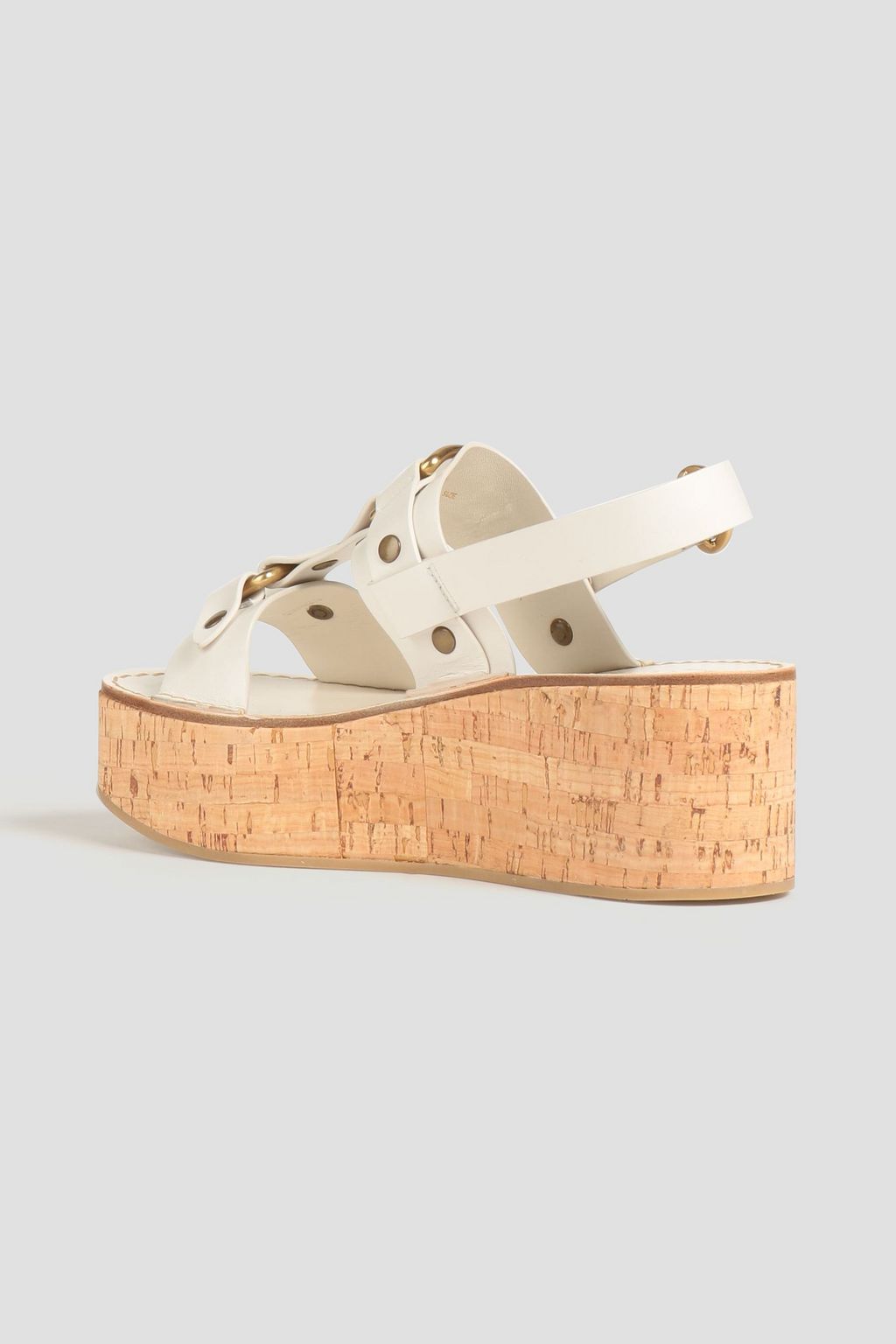 TOD'S صندل بنعل سميك من الجلد