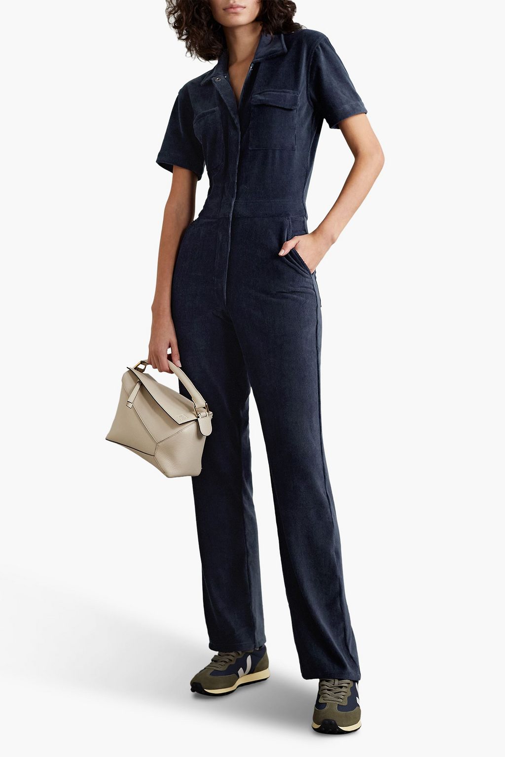 RIVET UTILITY Worker corduroy jumpsuit THE