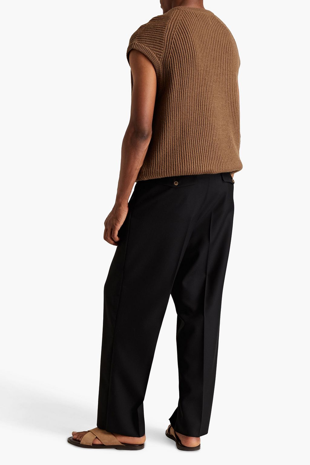 Wool Mohair Twill Pants main image 0