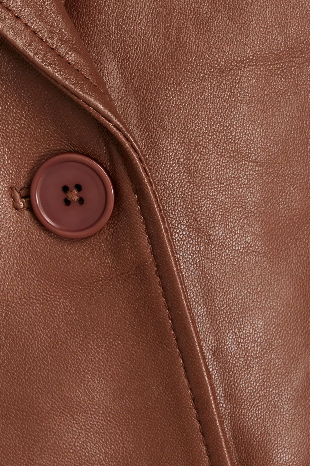 DEADWOOD Leather coat