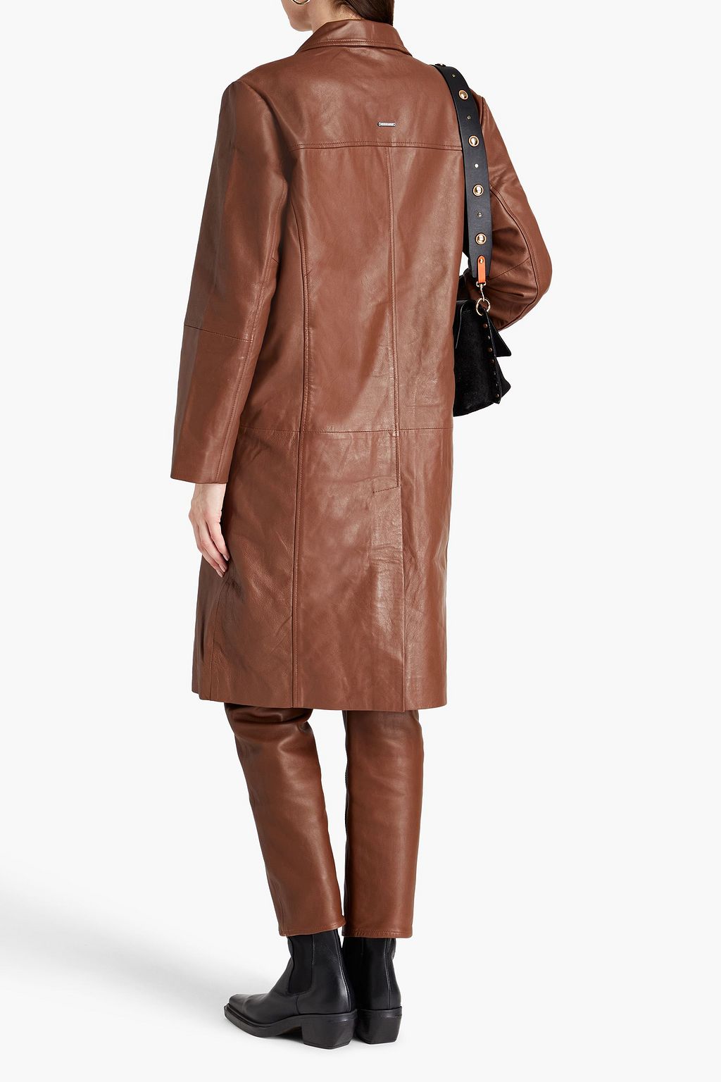 DEADWOOD Leather coat