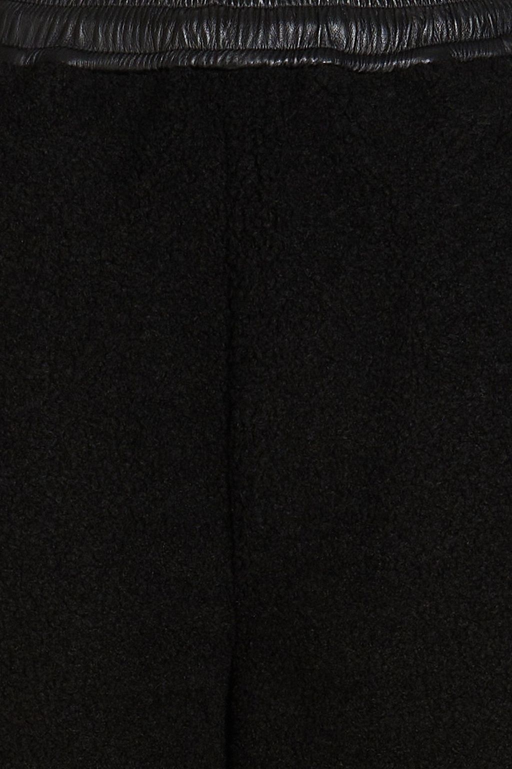 DEADWOOD Faux shearling track pants