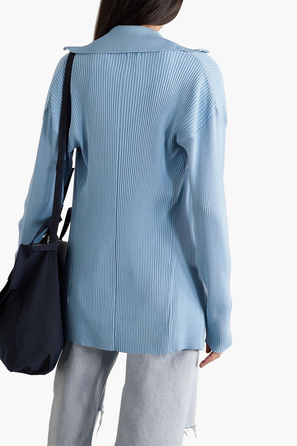 HOLZWEILER Ribbed-knit cardigan
