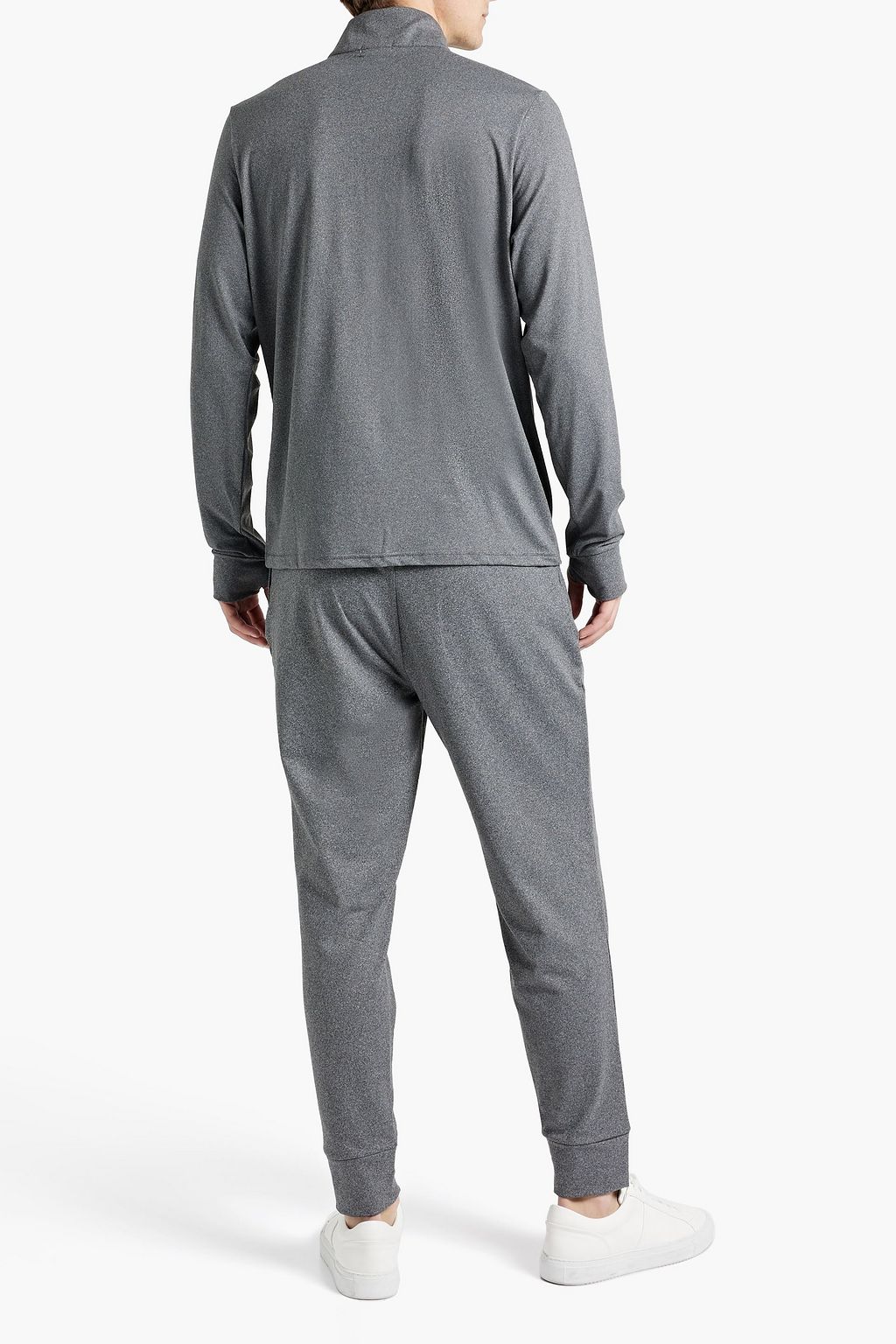 ONIA Everyday stretch-jersey half-zip sweatshirt