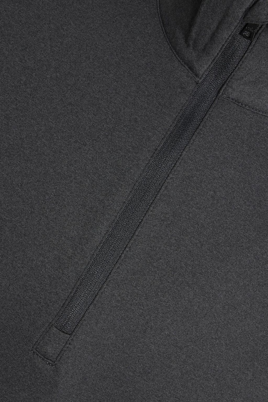 ONIA Everyday stretch-jersey half-zip sweatshirt