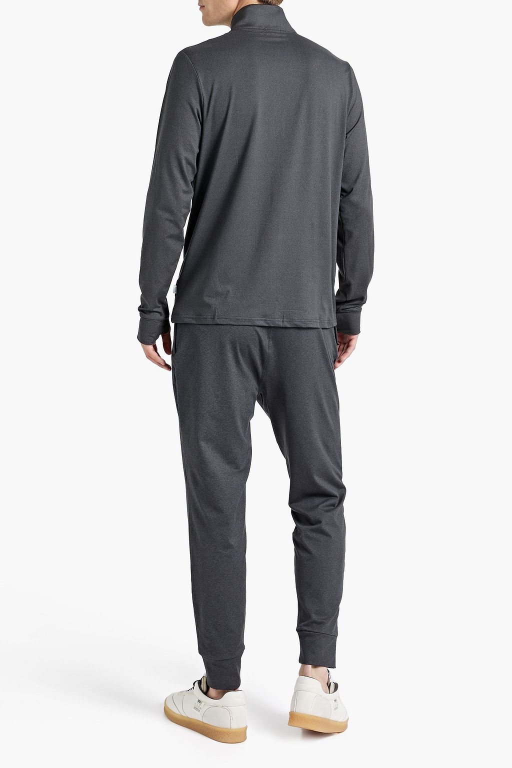ONIA Everyday stretch-jersey half-zip sweatshirt