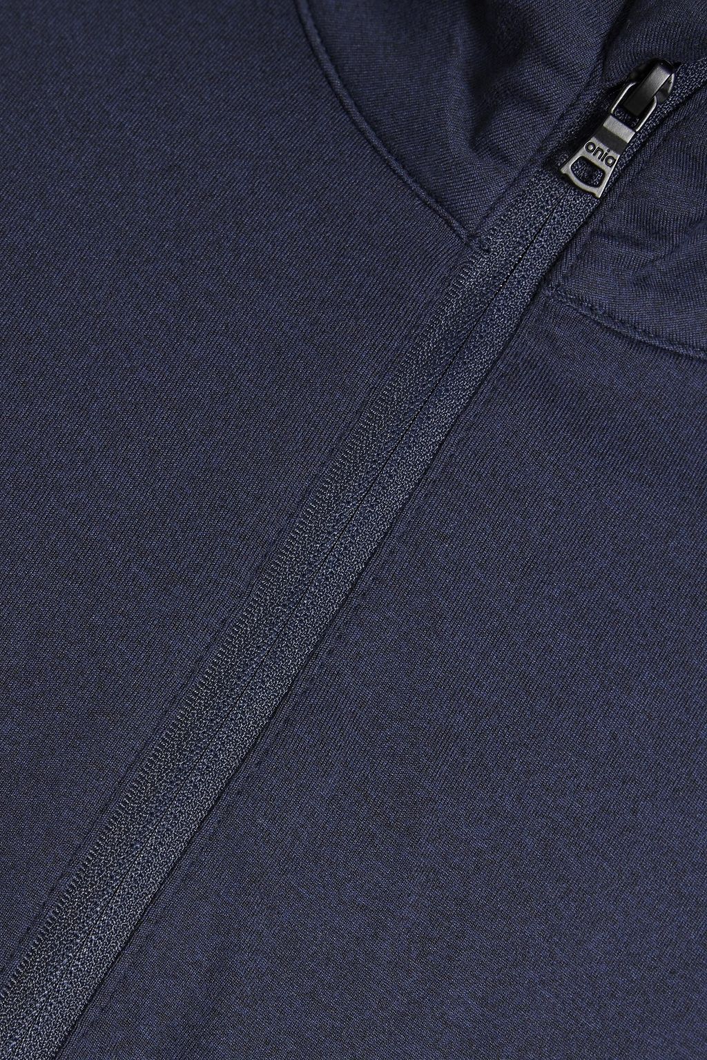 ONIA Everyday stretch-jersey half-zip sweatshirt