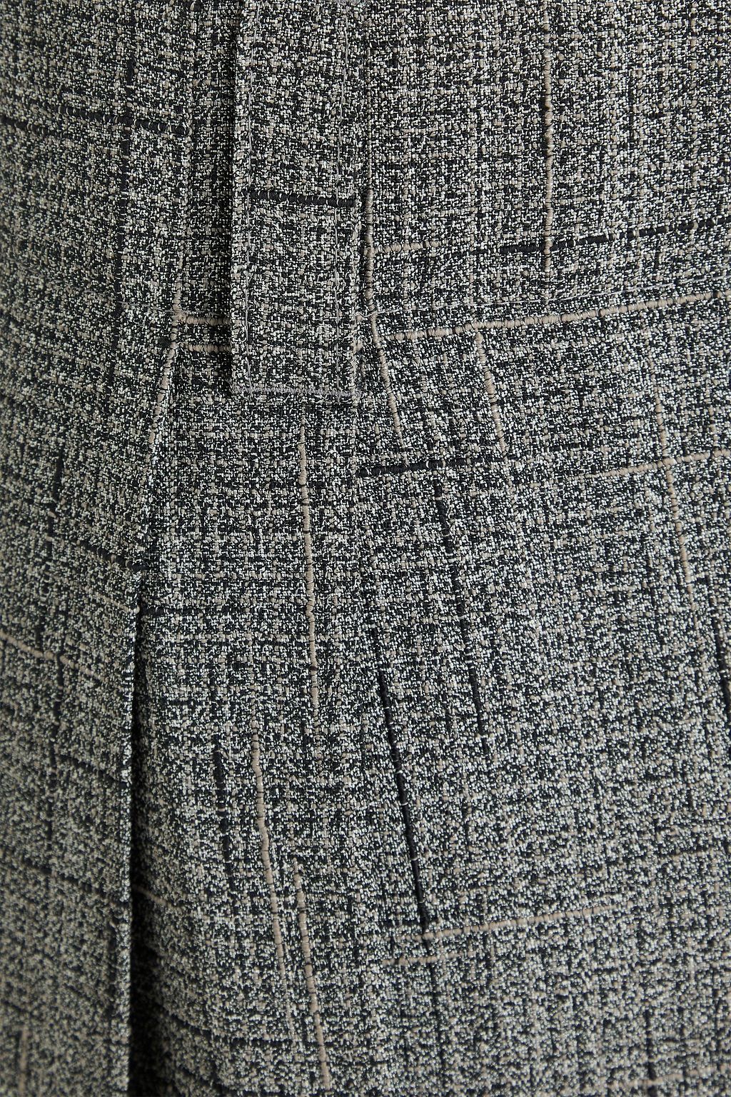 BOTTEGA VENETA بنطال بقصّة تضيق تدريجيًا من التويد