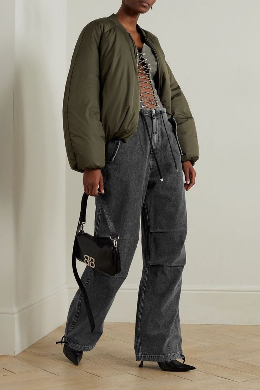 DION LEE Parachute boyfriend jeans