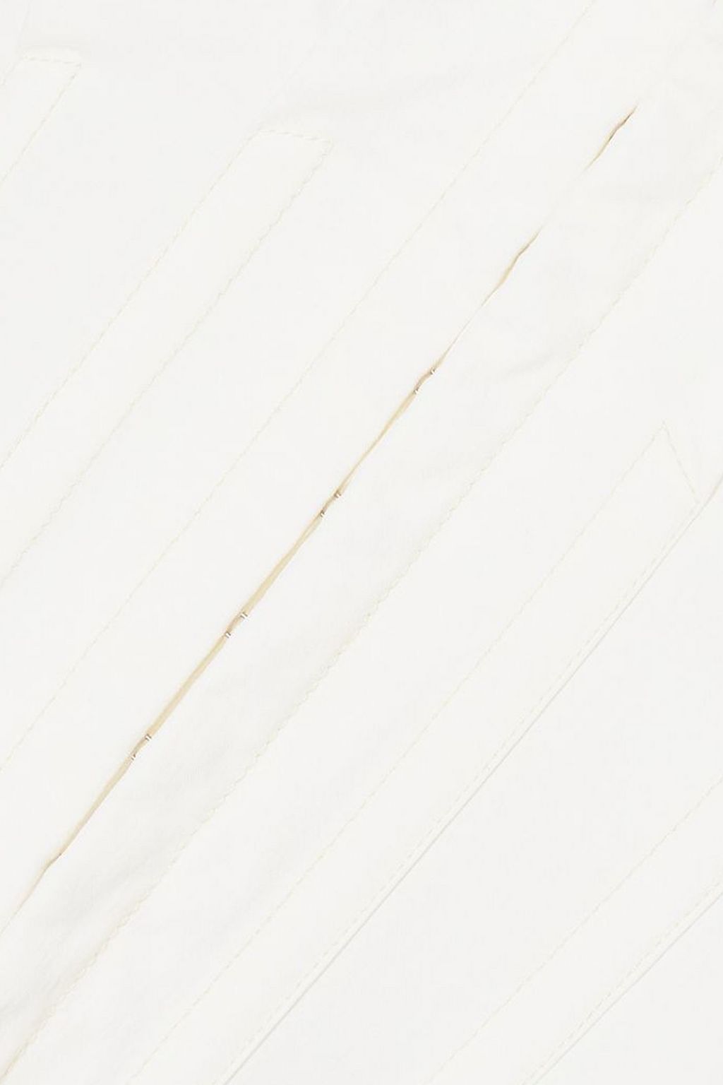 DION LEE 크롭 코튼 혼방 포플린 셔츠