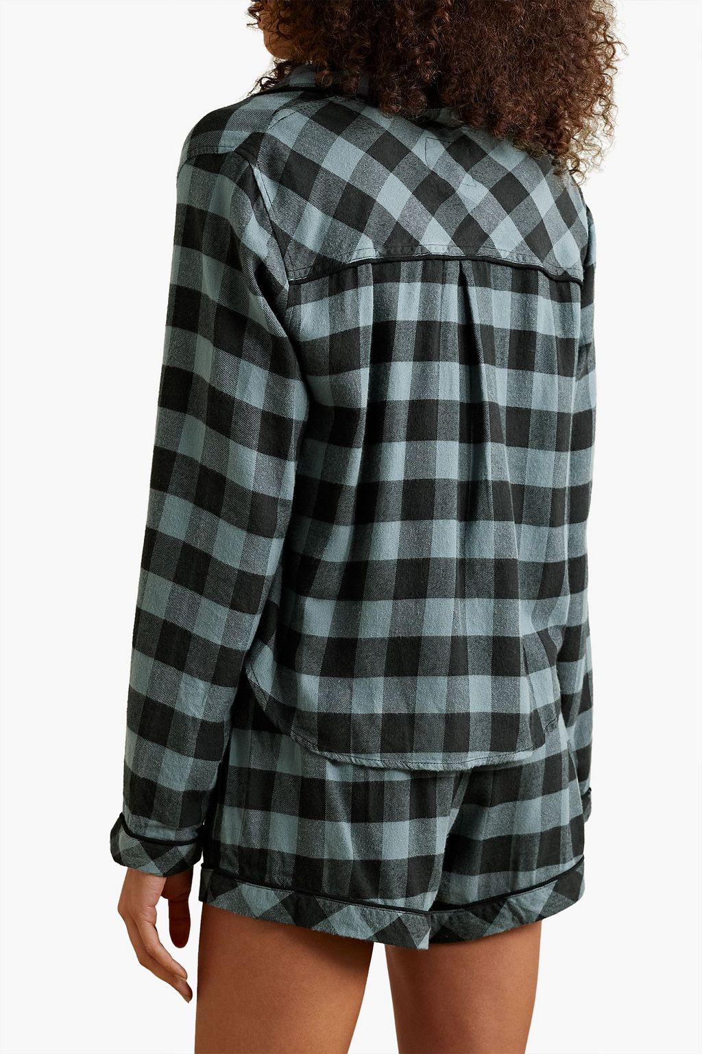 RAILS Checked flannel pajama set
