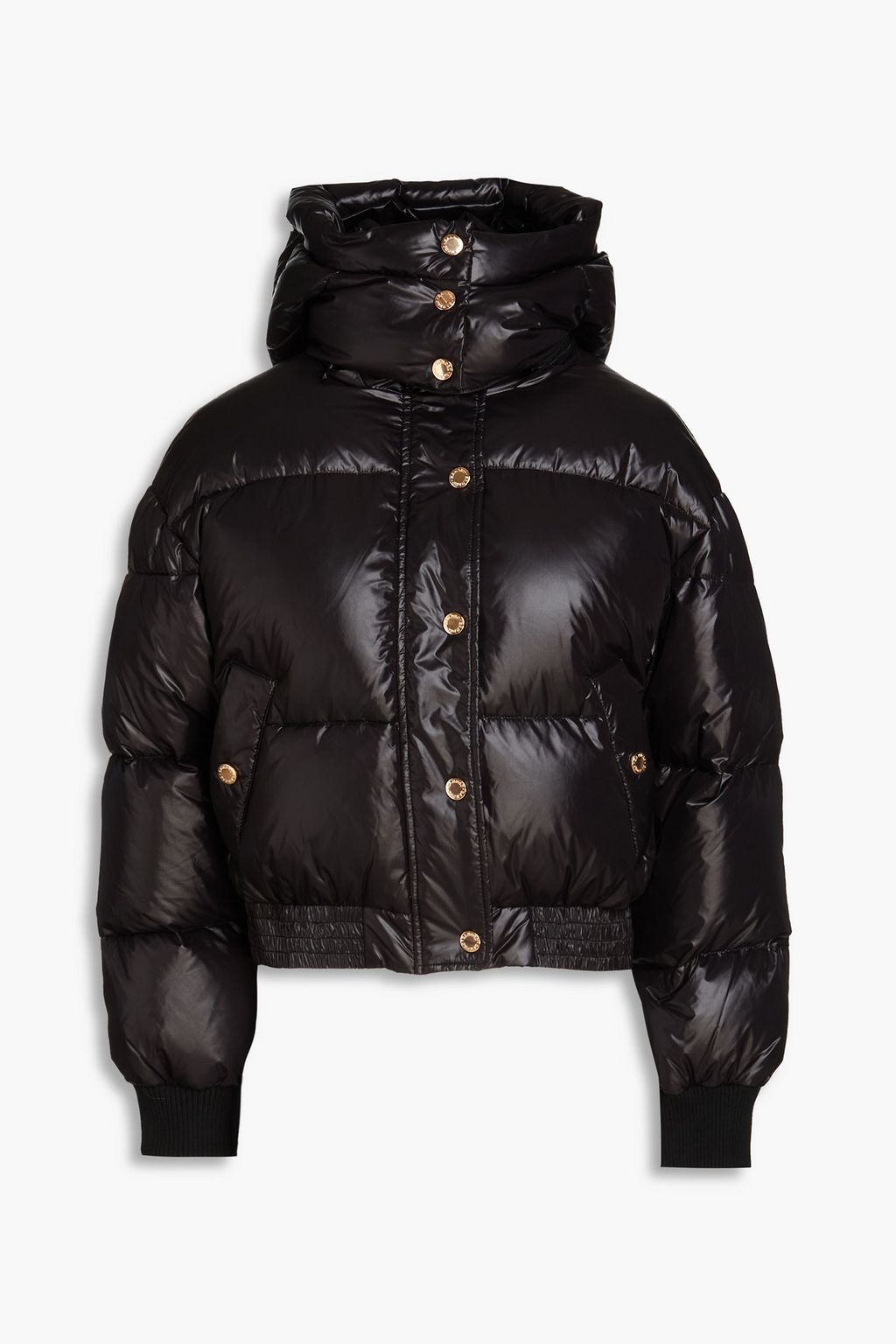 SANDRO Quilted shell hooded jacket | THE OUTNET