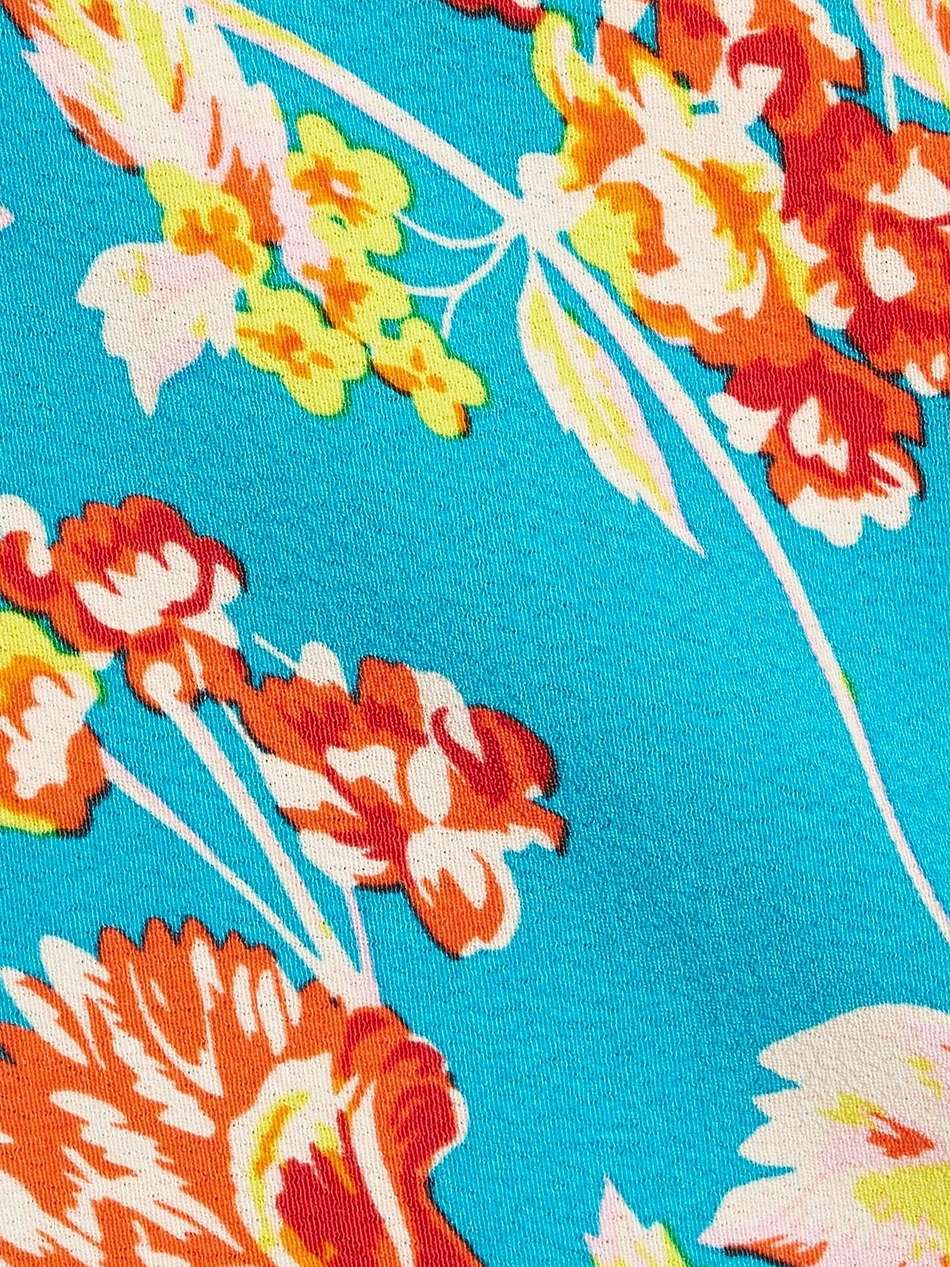 eloise wrap-effect floral-print crepe midi dress