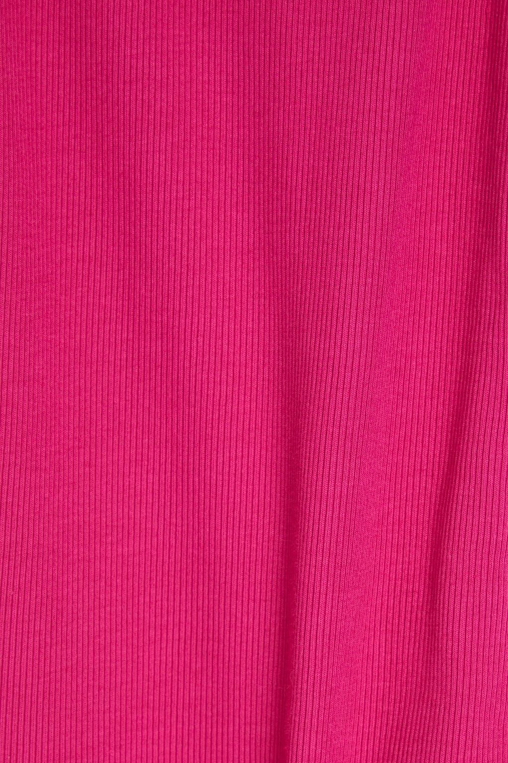 GOOD AMERICAN Ribbed cotton-blend jersey bodysuit