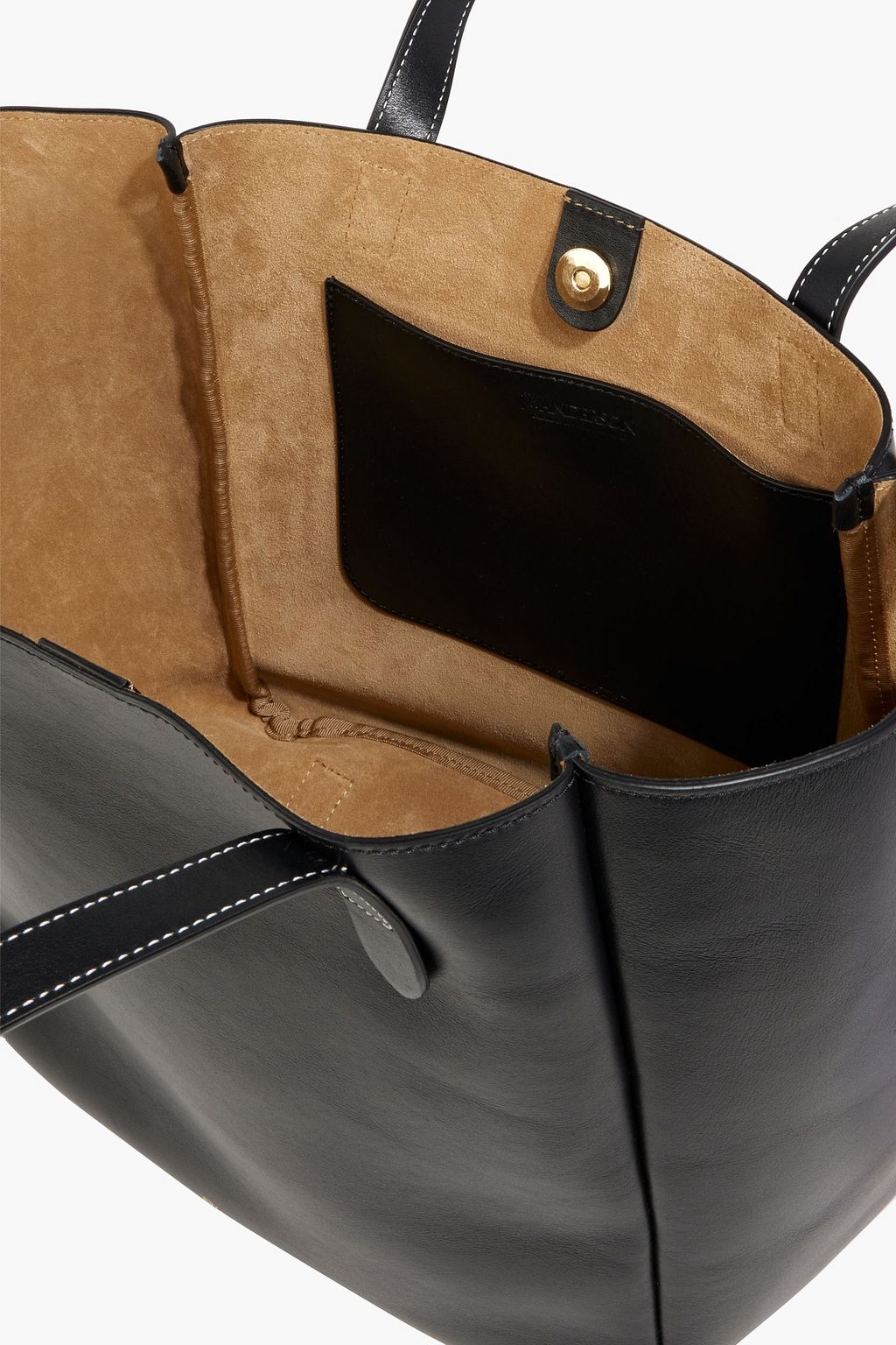 JW ANDERSON Chain-embellished leather tote