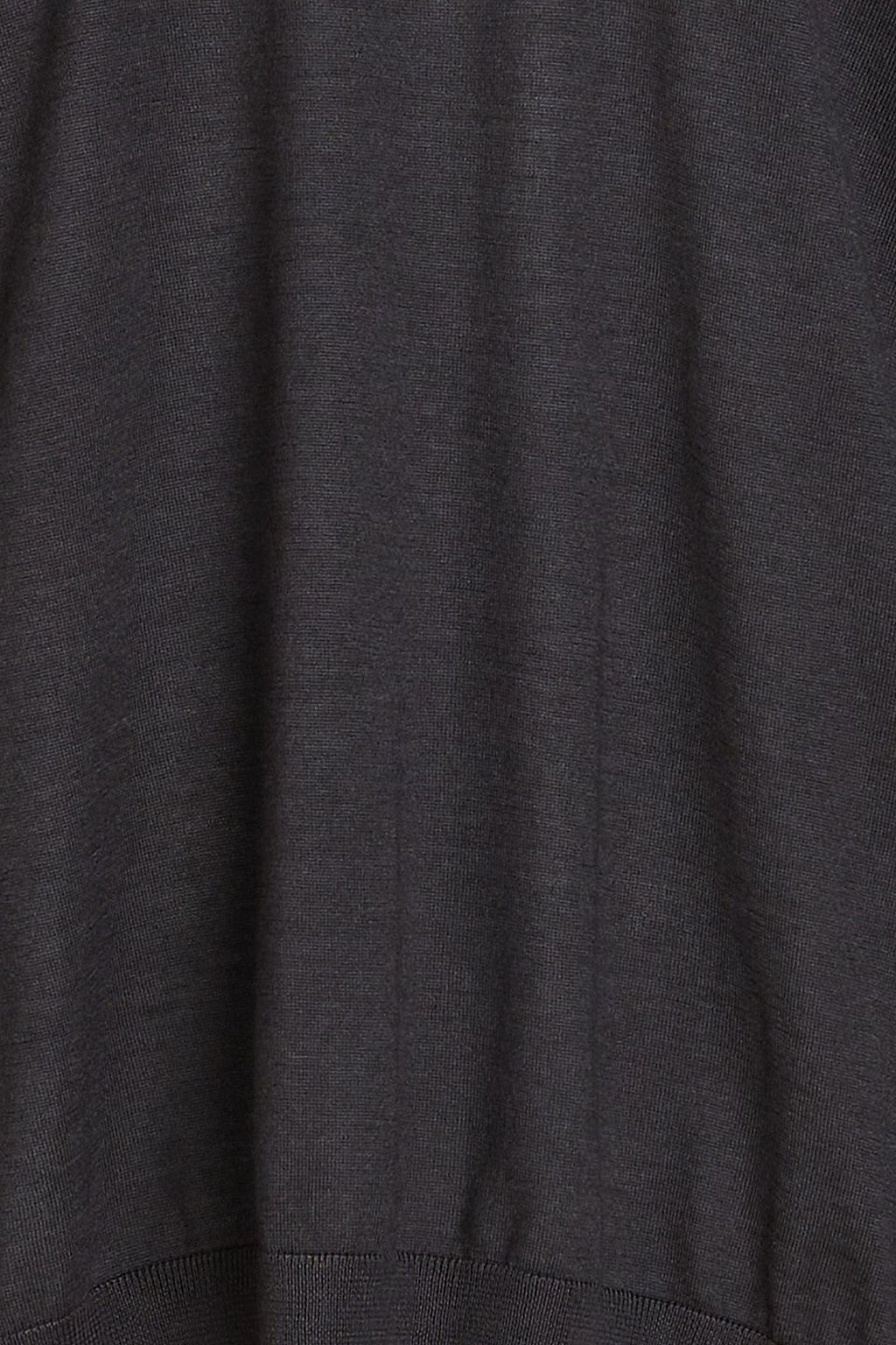 BRUNELLO CUCINELLI Bead-embellished cashmere and silk-blend sweater