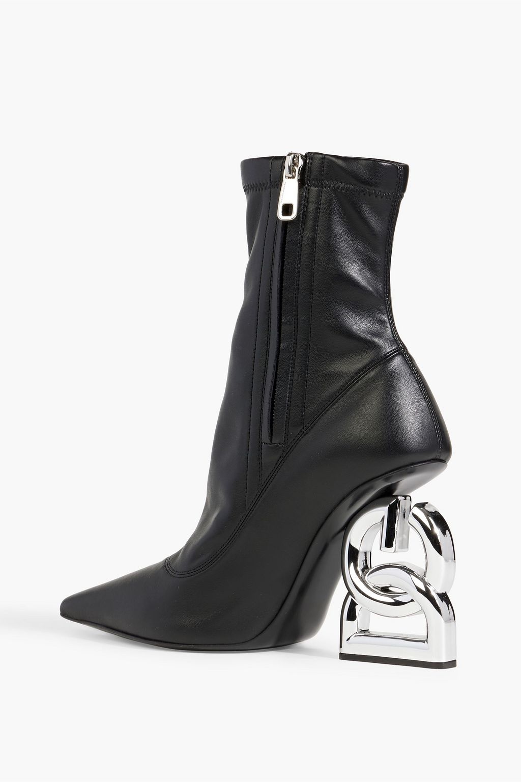 DOLCE&GABBANA Faux leather ankle boots