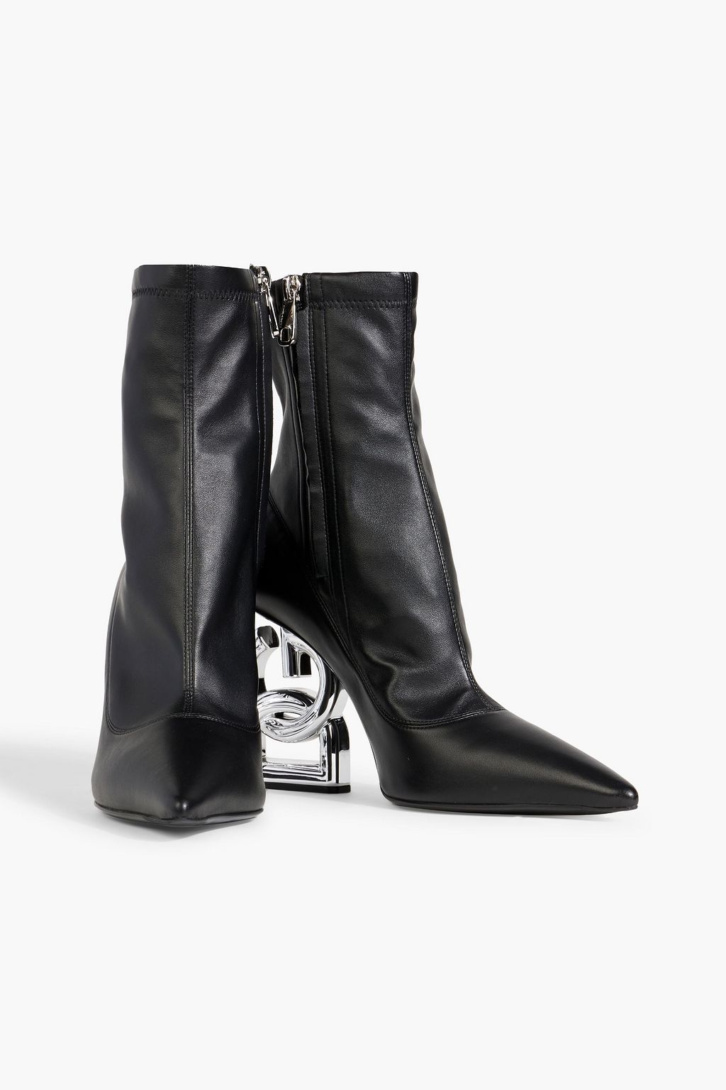 DOLCE&GABBANA Faux leather ankle boots