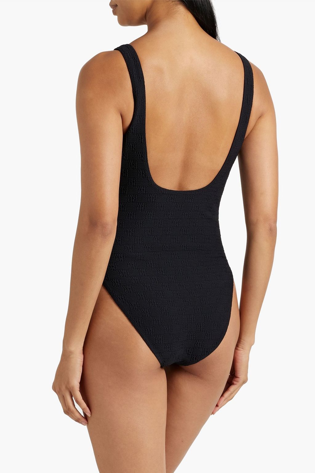 ALEXANDERWANG.T 스트레치 자카드 스윔수트