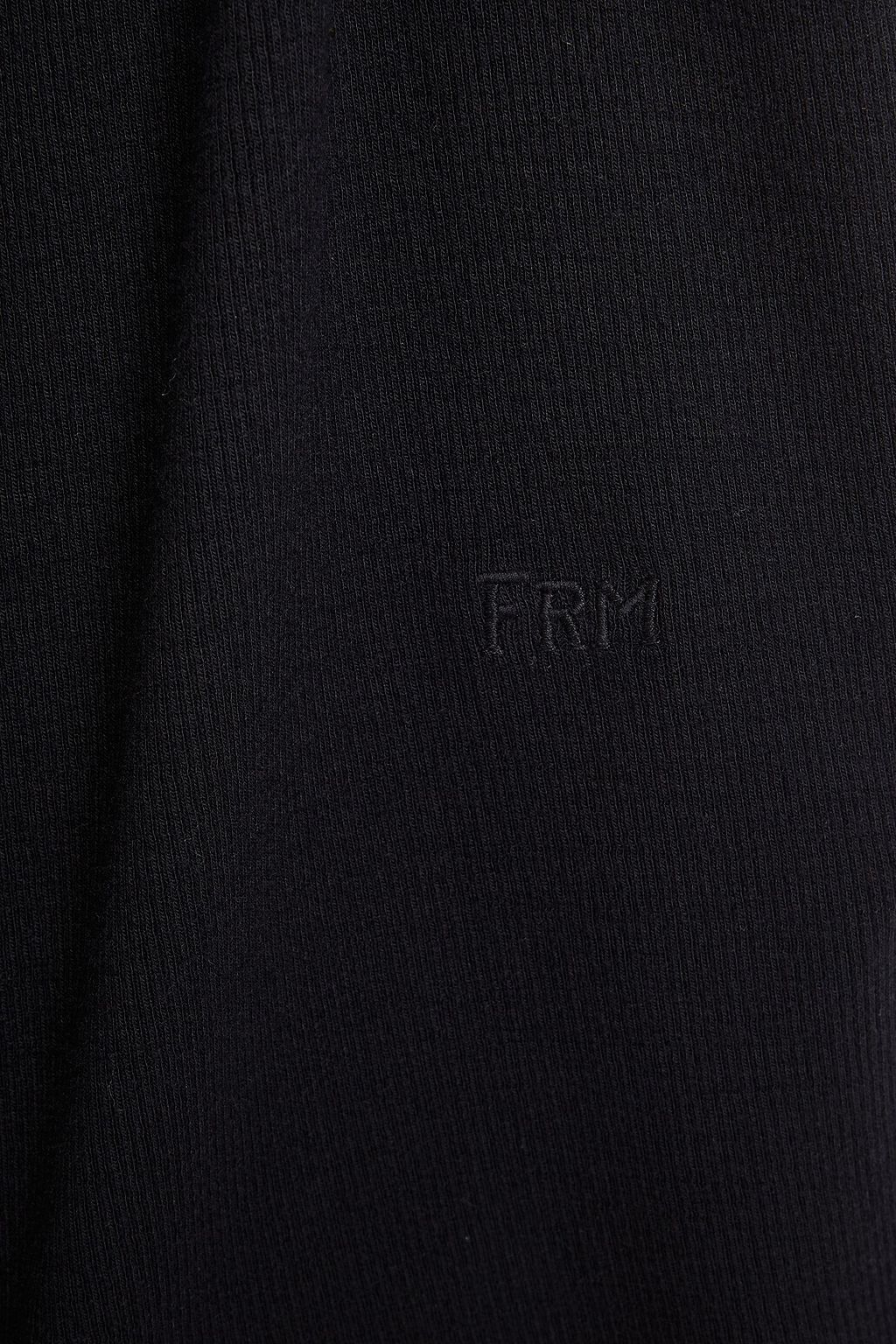 FRAME Ribbed stretch-modal jersey tank