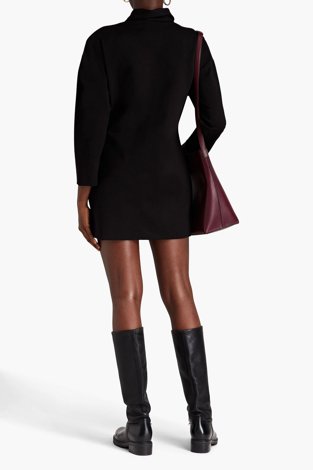 SANDRO Jersey mini dress
