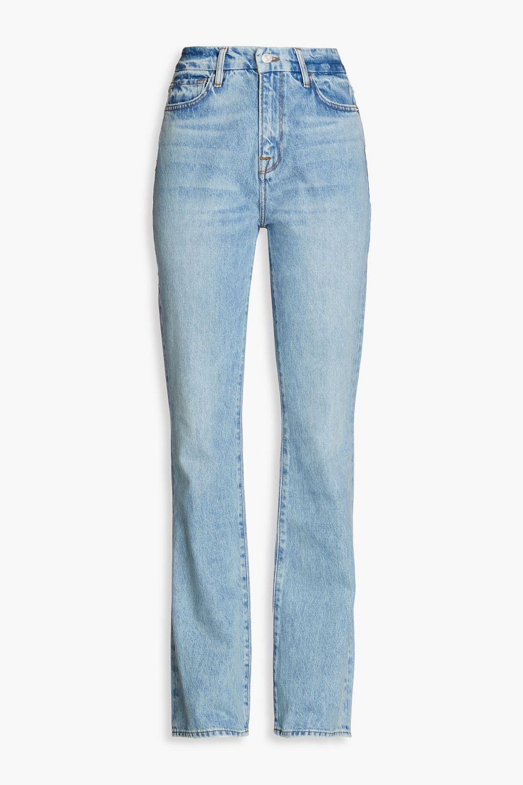 Super high discount waisted bootcut jeans