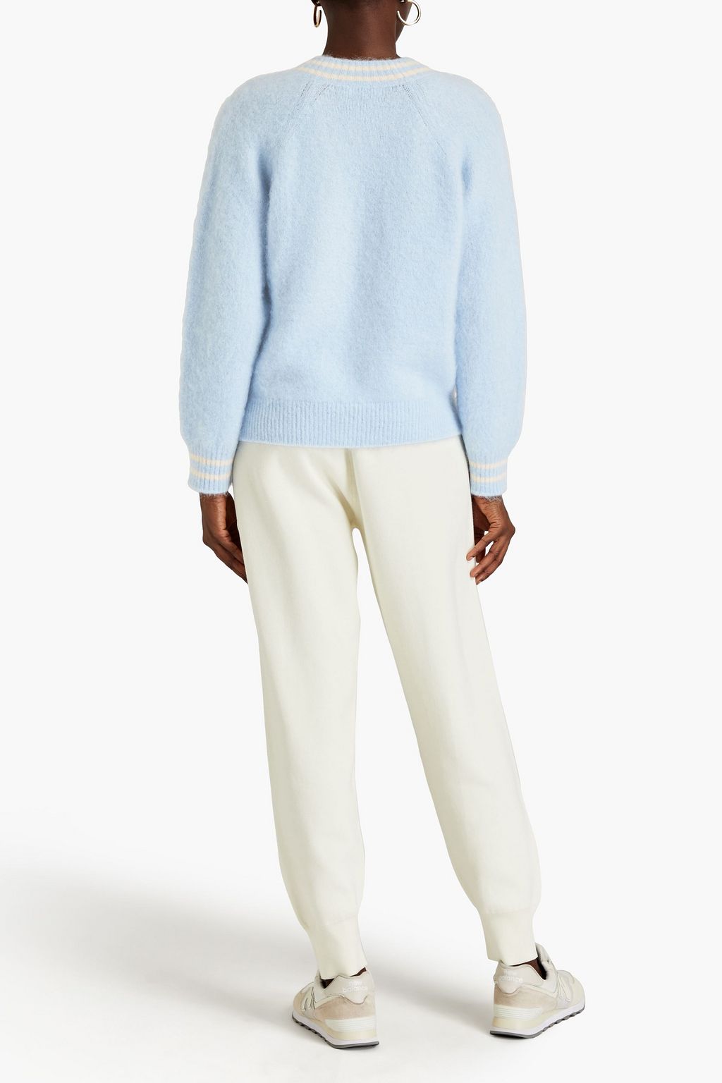 SANDRO Pullover aus einer Mohairmischung