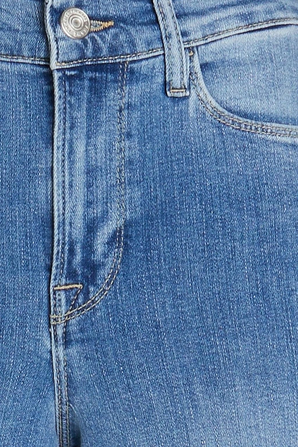 FRAME جينز «لو بالازو» بلون باهت بأرجل واسعة وخصر عالٍ