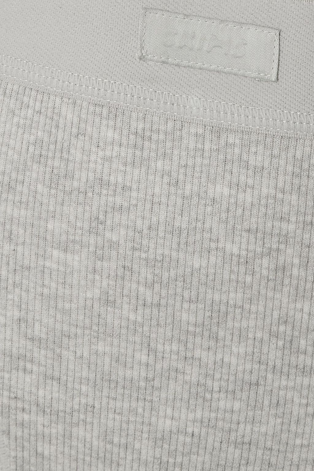 SKIMS Ribbed cotton-blend jersey leggings