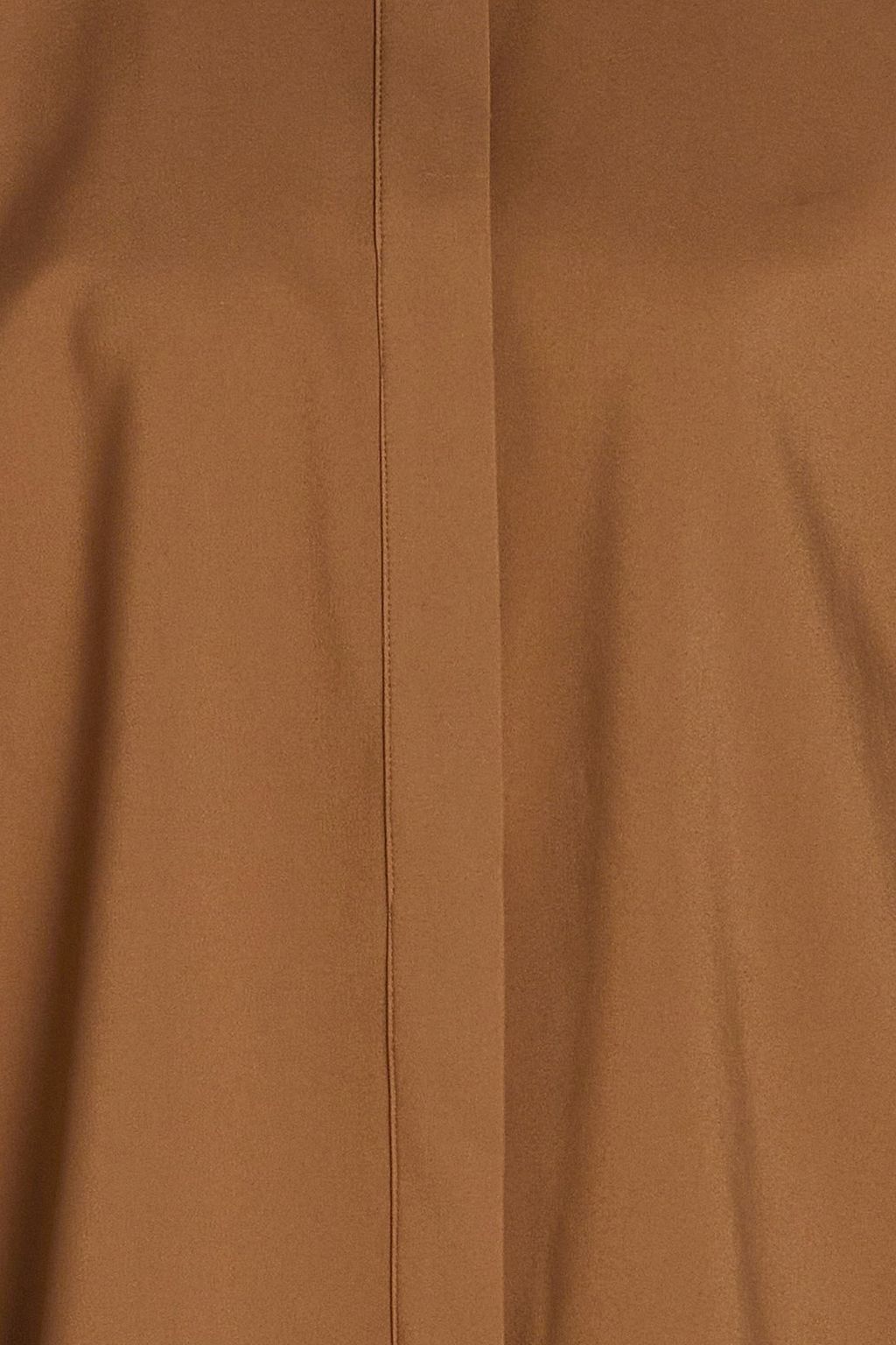 GOOD AMERICAN Oversized crepe shirt