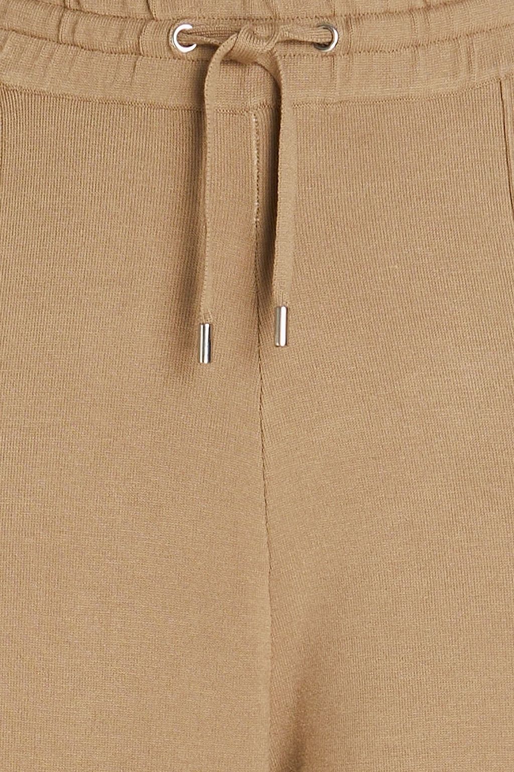 SANDRO Knitted track pants