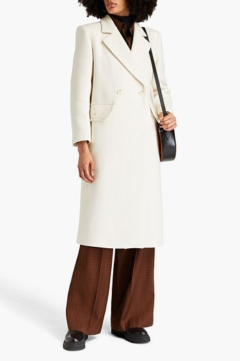 Sandro white coat on sale