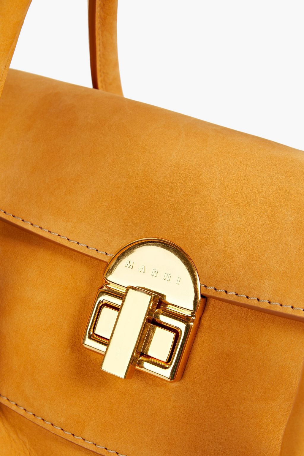 MARNI Schultertasche aus Nubukleder