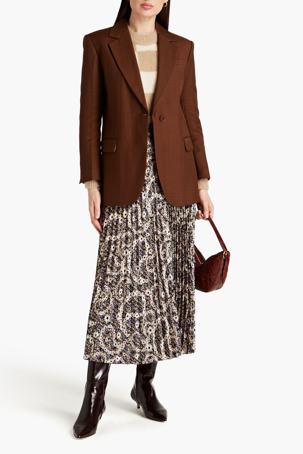 SANDRO Woven blazer