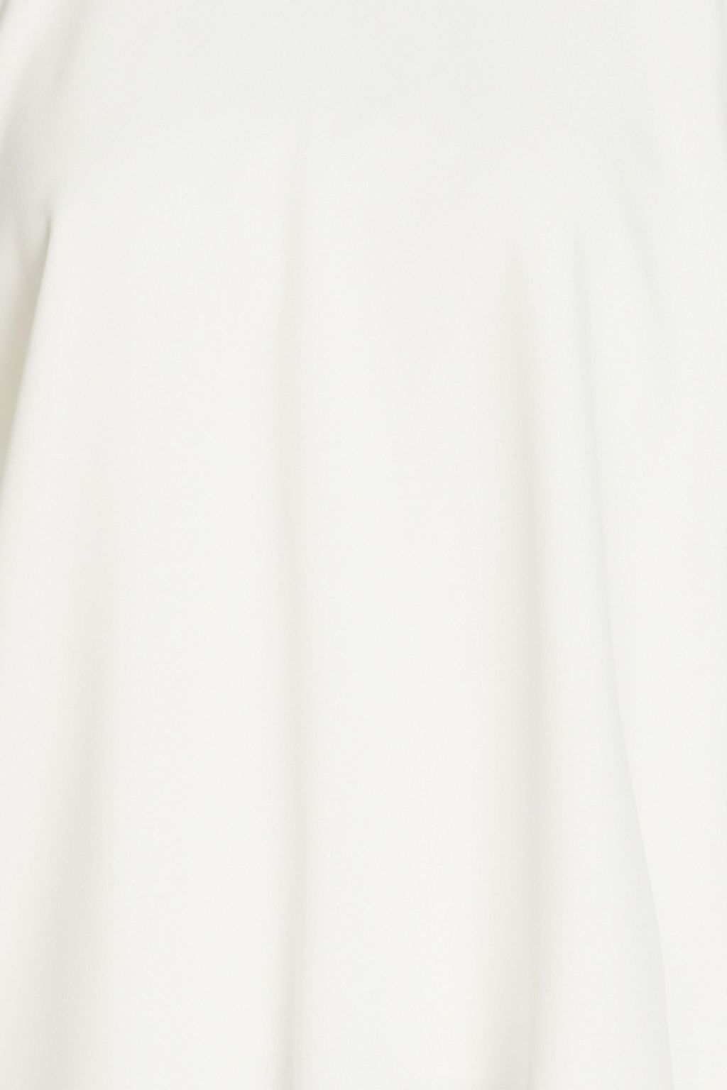 ROKSANDA Ranan organza-paneled crepe blouse